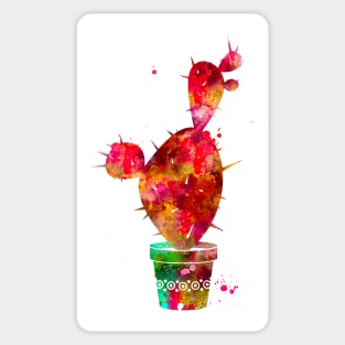 Cactus Watercolor Painting 3 Sticker